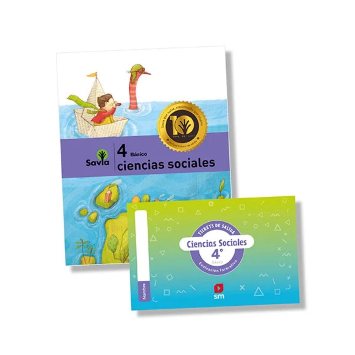 TOP10BOOKS - TEXTO Pack Ciencias Sociales 4° Savia - Ediciones SM