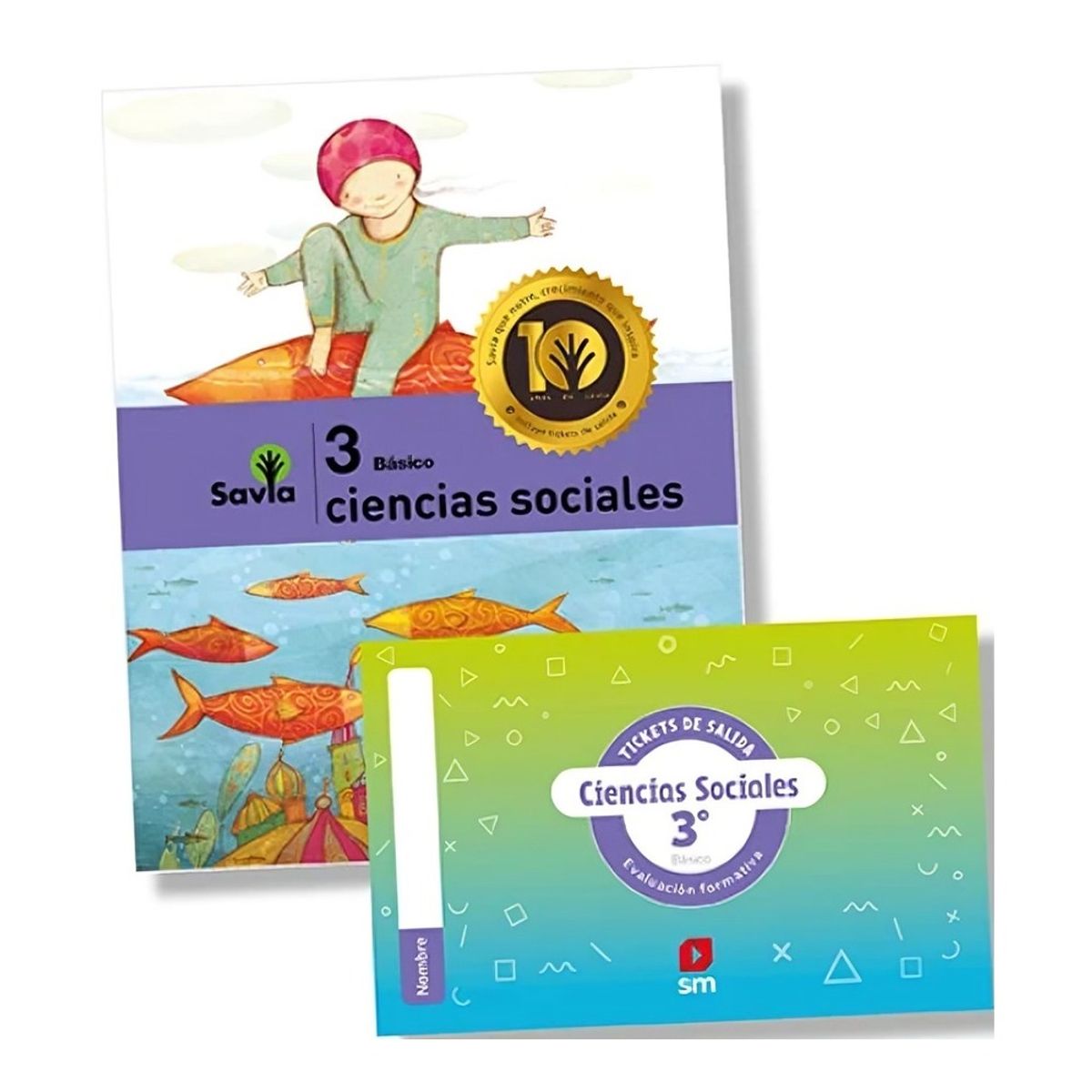 TOP10BOOKS - TEXTO Pack Ciencias Sociales 3° Savia - Ediciones SM