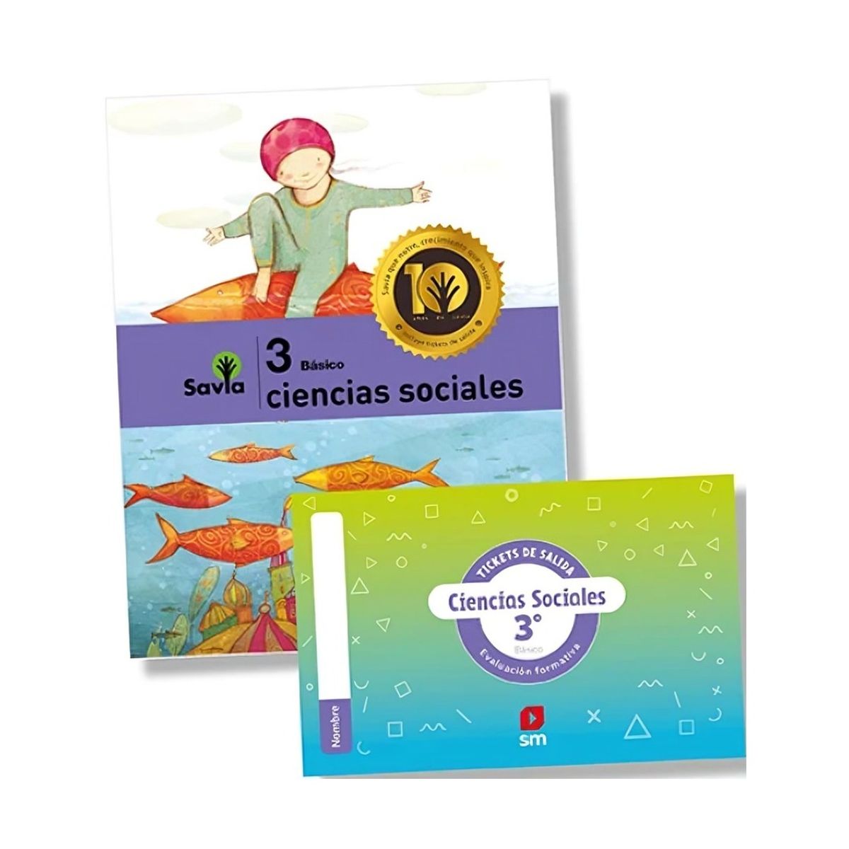 TOP10BOOKS - TEXTO Pack Ciencias Sociales 3° Savia - Ediciones SM