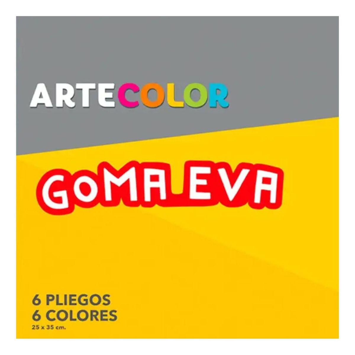 ARTEL - Estuche Carpeta Artecolor Goma Eva 6 Pliegos Artel