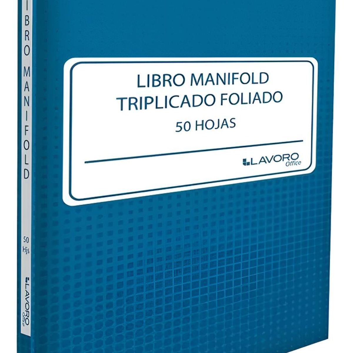 LAVORO - Libro Manifold 50 Hojas Triplicado Foliado. Lavoro