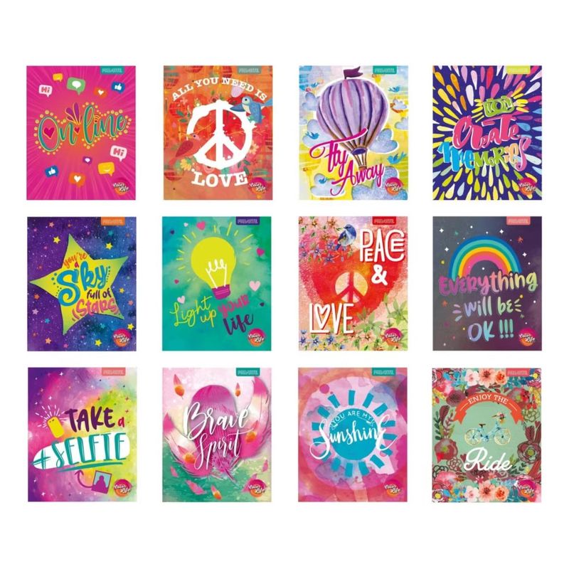 PROARTE - 10 Cuadernos Universitarios Color Life 100 H 7mm Proarte