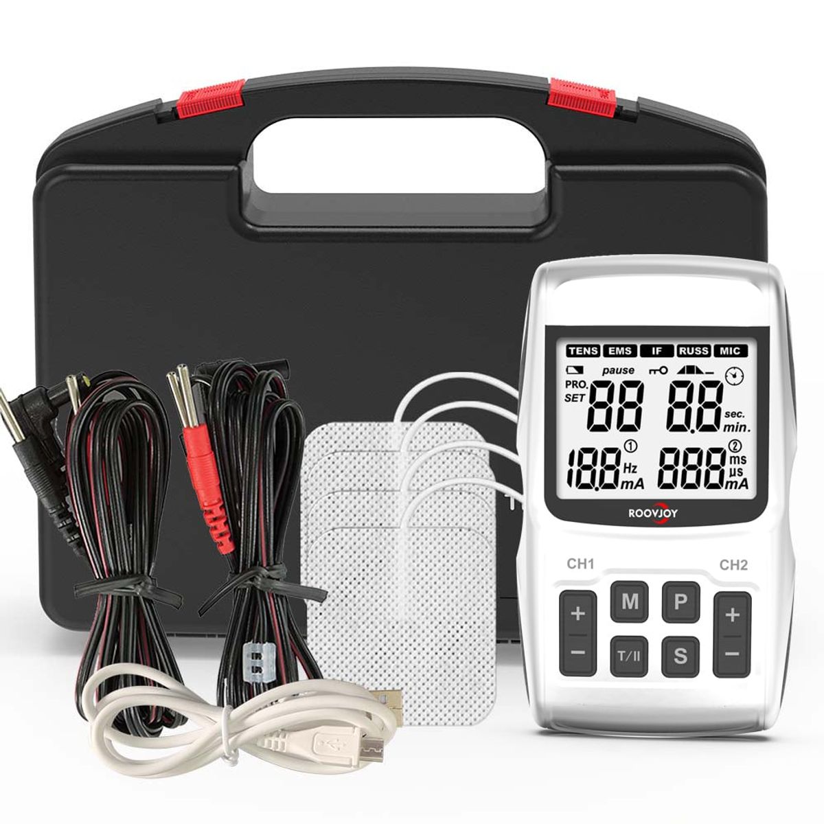 KINEGUN PRO - Electroestimulador 5 en 1 Stim Pro V - KINEGUN