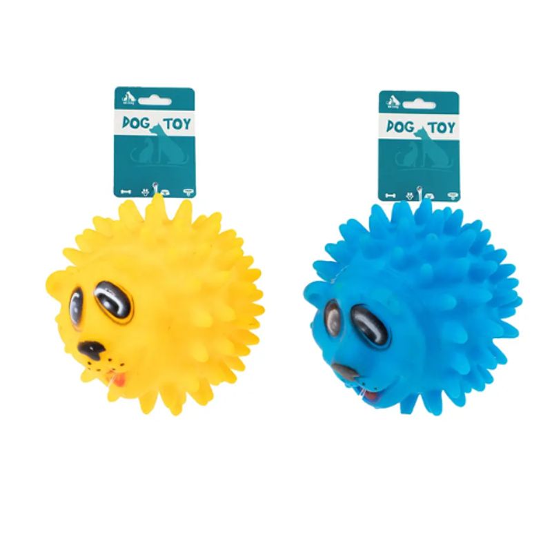 GENERICO - Pelota Con Púas Con Forma De Cara De Perro 875cm