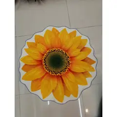 GENERICO - Alfombra decorativa de flor