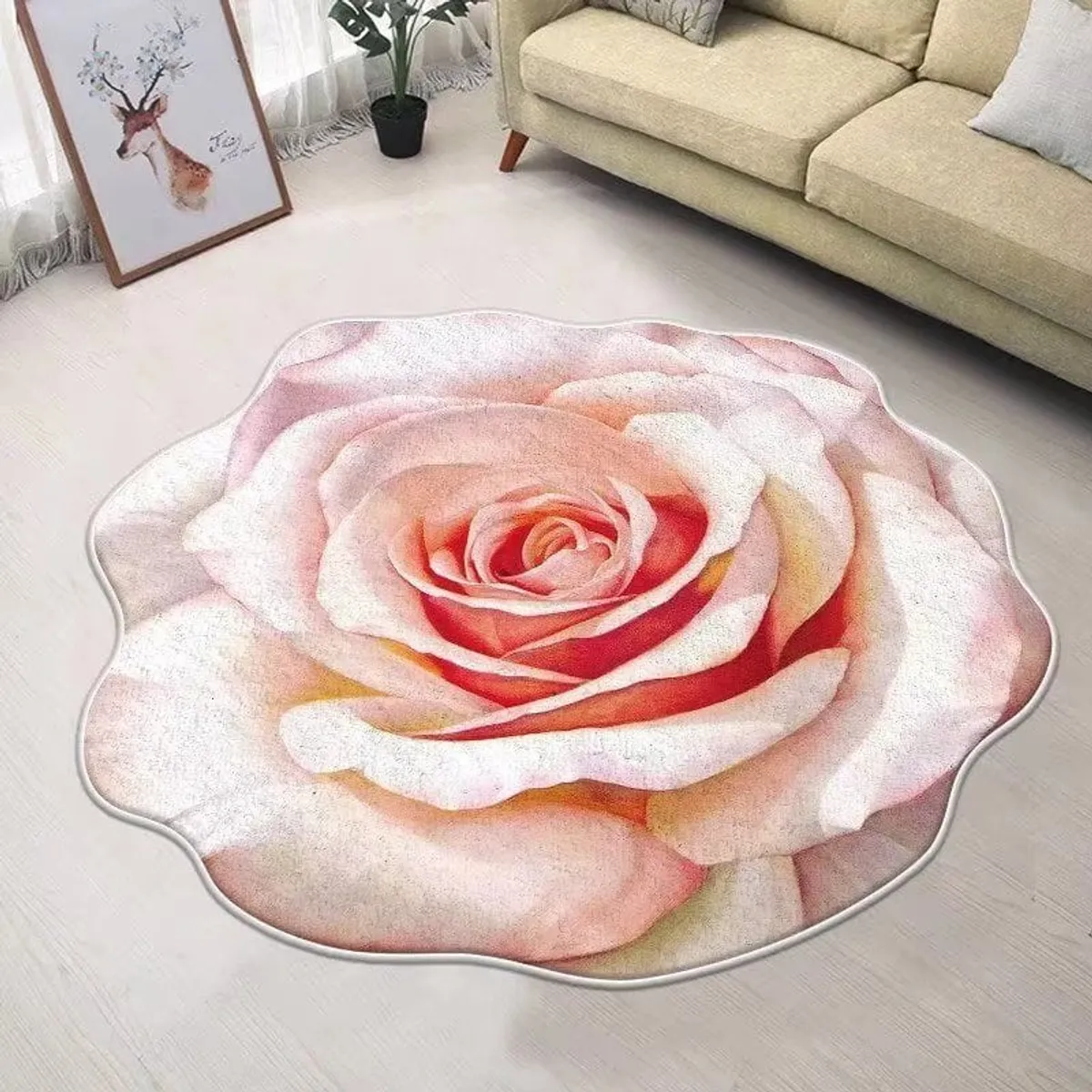 GENERICO - alfombra decorativa de flor