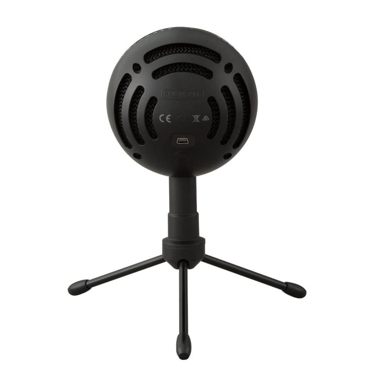 LOGITECH - MICRÓFONO ALÁMBRICO SNOWBALL ICE NEGRO
