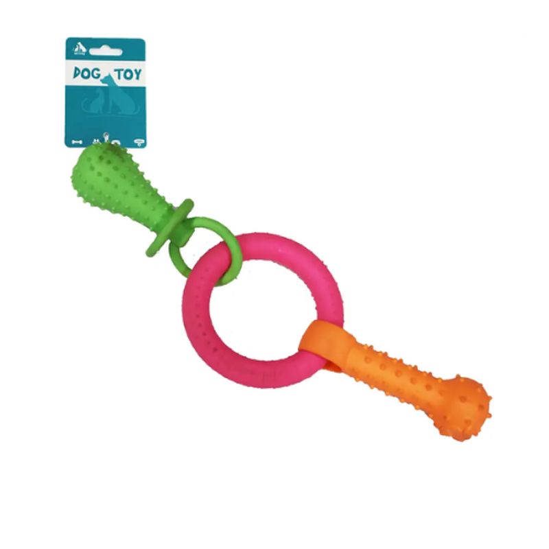 GENERICO - Juguete De Anillo De Chupete Para Mascotas 235cm 80g