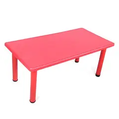 JUGUETON - Mesa Infantil Rectangular Roja