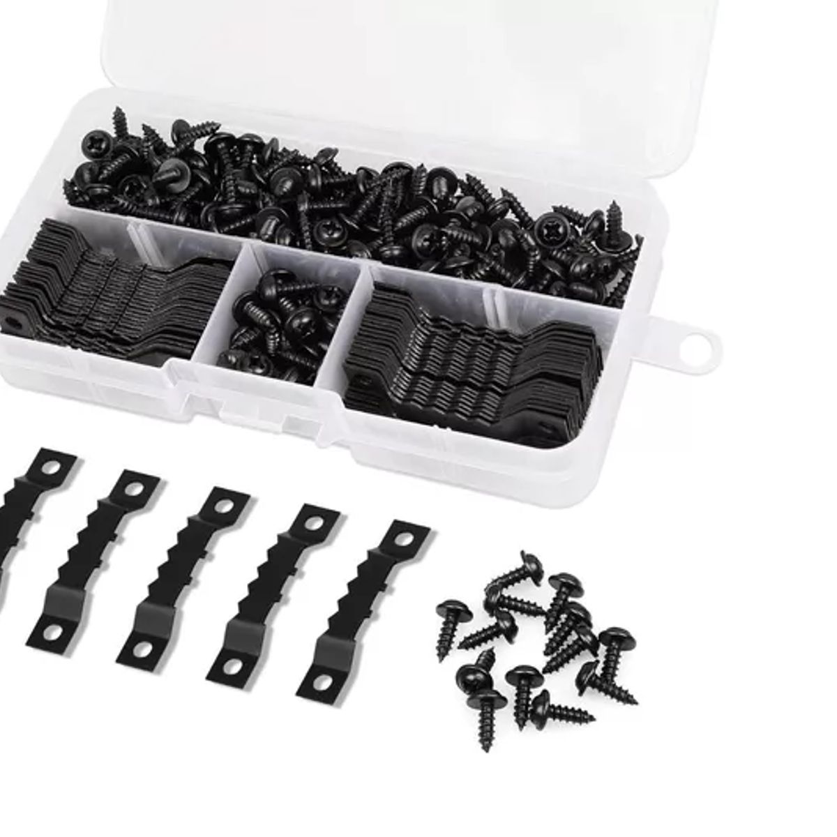 GENERICO - 100 Piezas Gancho De Diente De Sierra Accesorios Suspensión