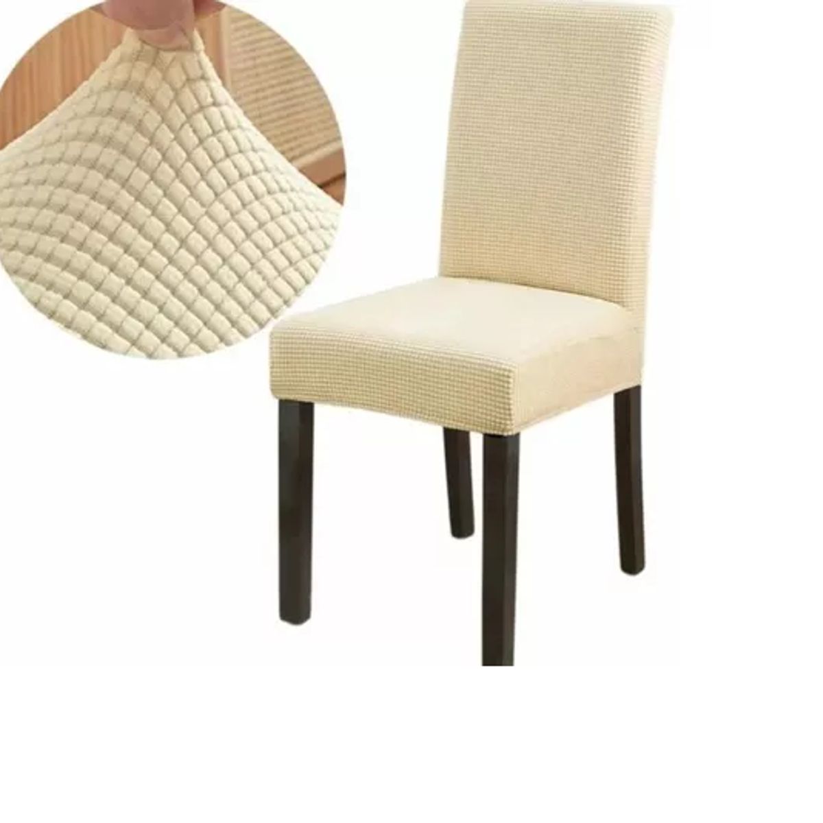 GENERICO - Pack 6 Funda De Silla Para Comedor Diseño Flor Spandex