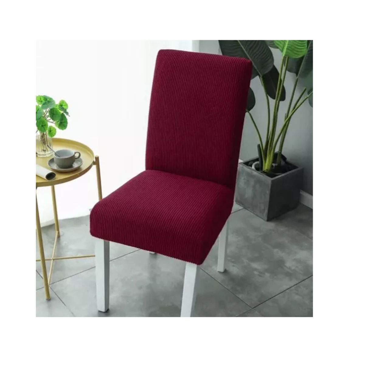 GENERICO - Pack 6 Funda De Silla Para Comedor Diseño Flor Spandex