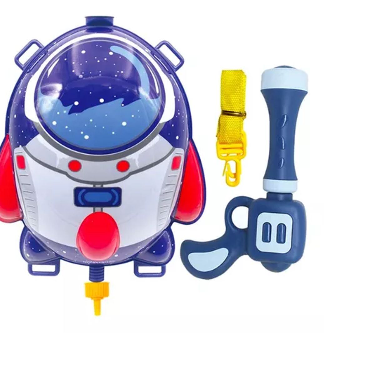 GENERICO - Mochila Con Pistola Lanza Agua Nave Espacial