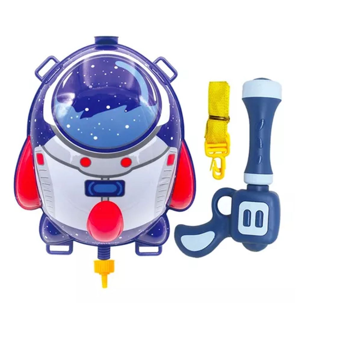 GENERICO - Mochila Con Pistola Lanza Agua Nave Espacial
