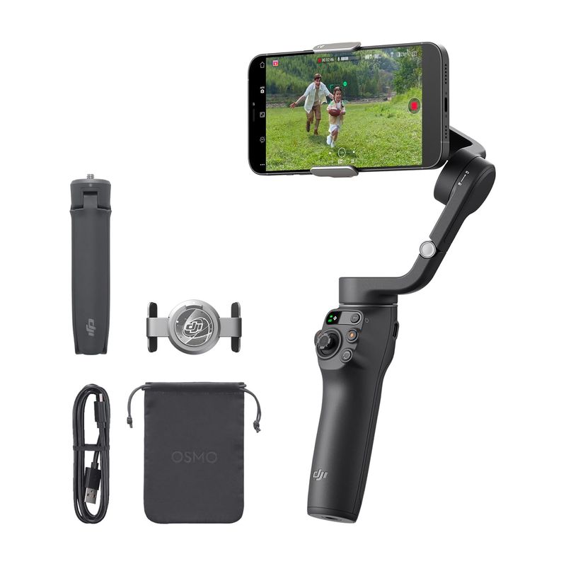 DJI - Estabilizador Para Celulares DJI Osmo Mobile 6 Gris pizarra