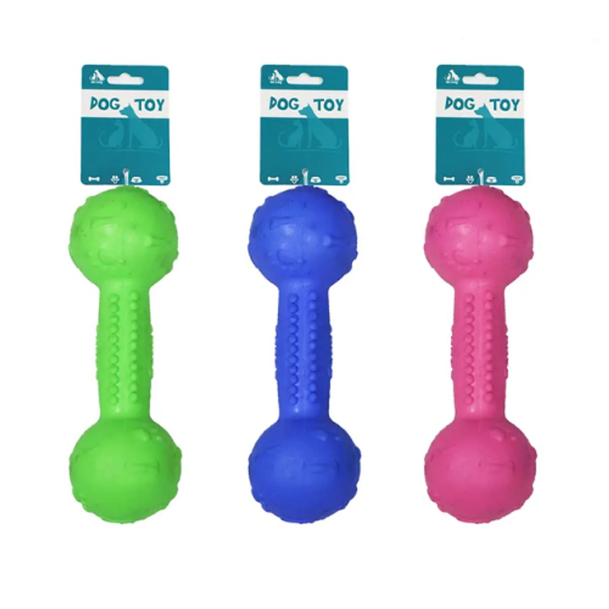 GENERICO - Mancuerna Para Mascotas Color Aleatorio 11537cm 77g