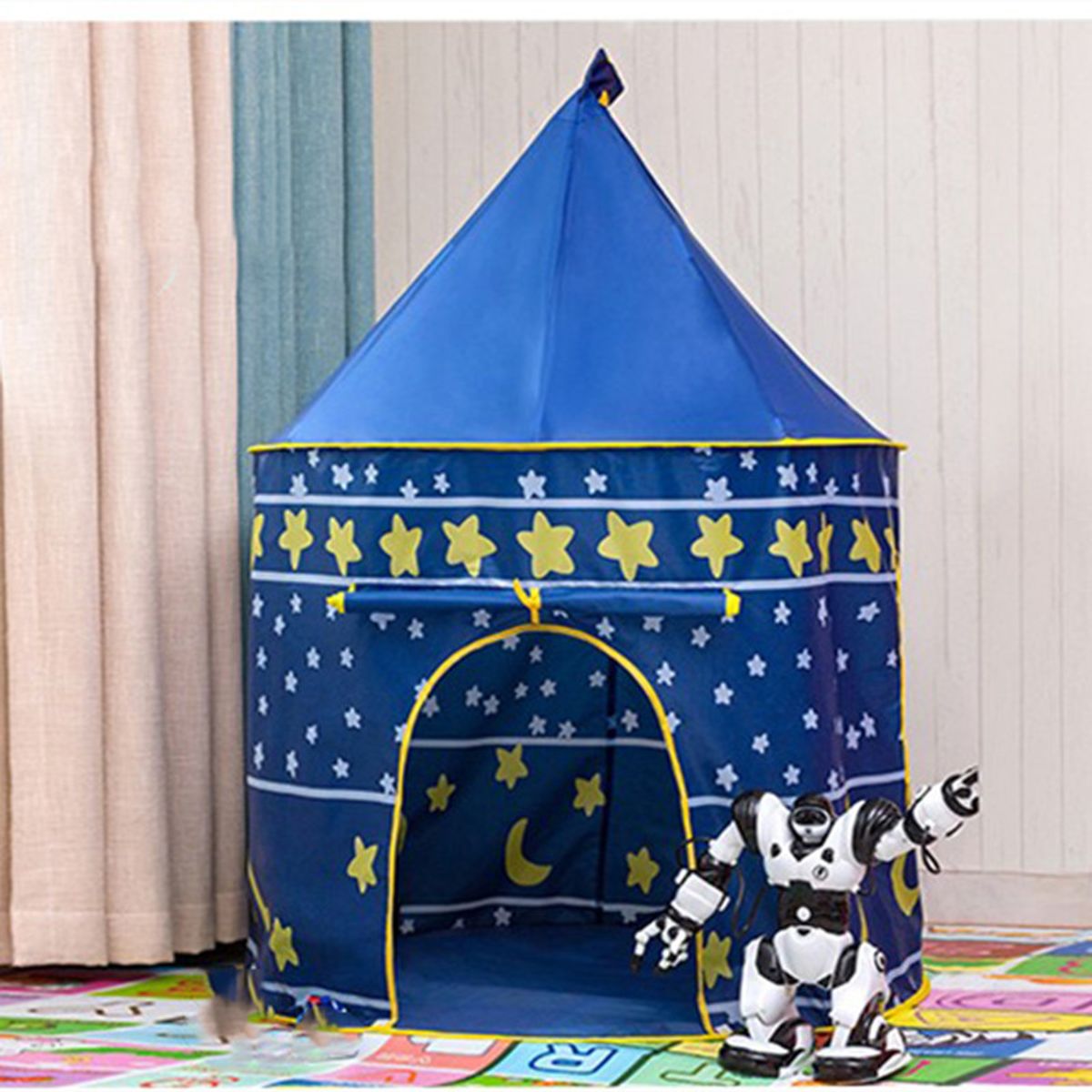 GENERICO - Carpa de juego infantil Castillo azul