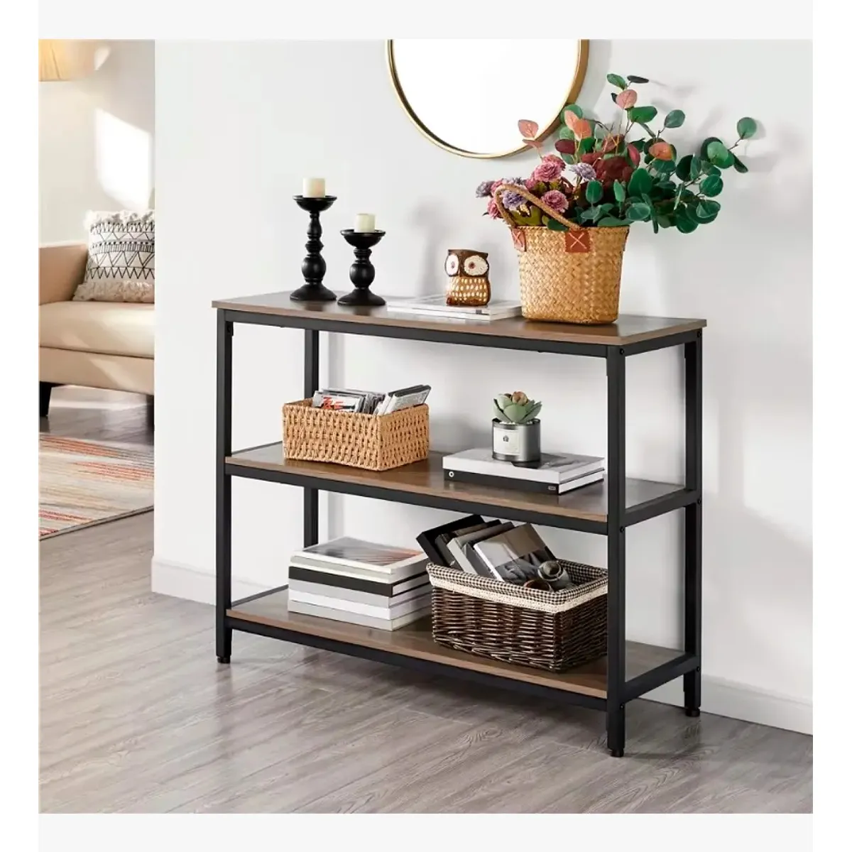 CORI CORI - Arrimo Tres Niveles Madera Grisacea