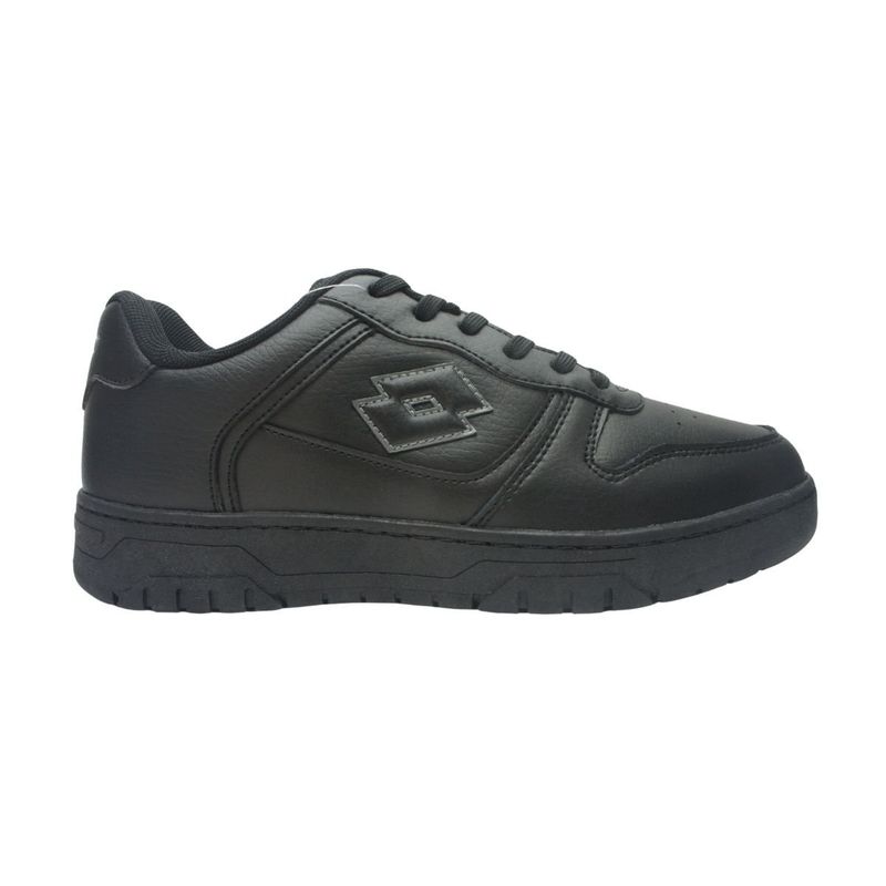 LOTTO - Zapatilla Escolar Juvenil Lotto - Veneto Negro - Negro - 35