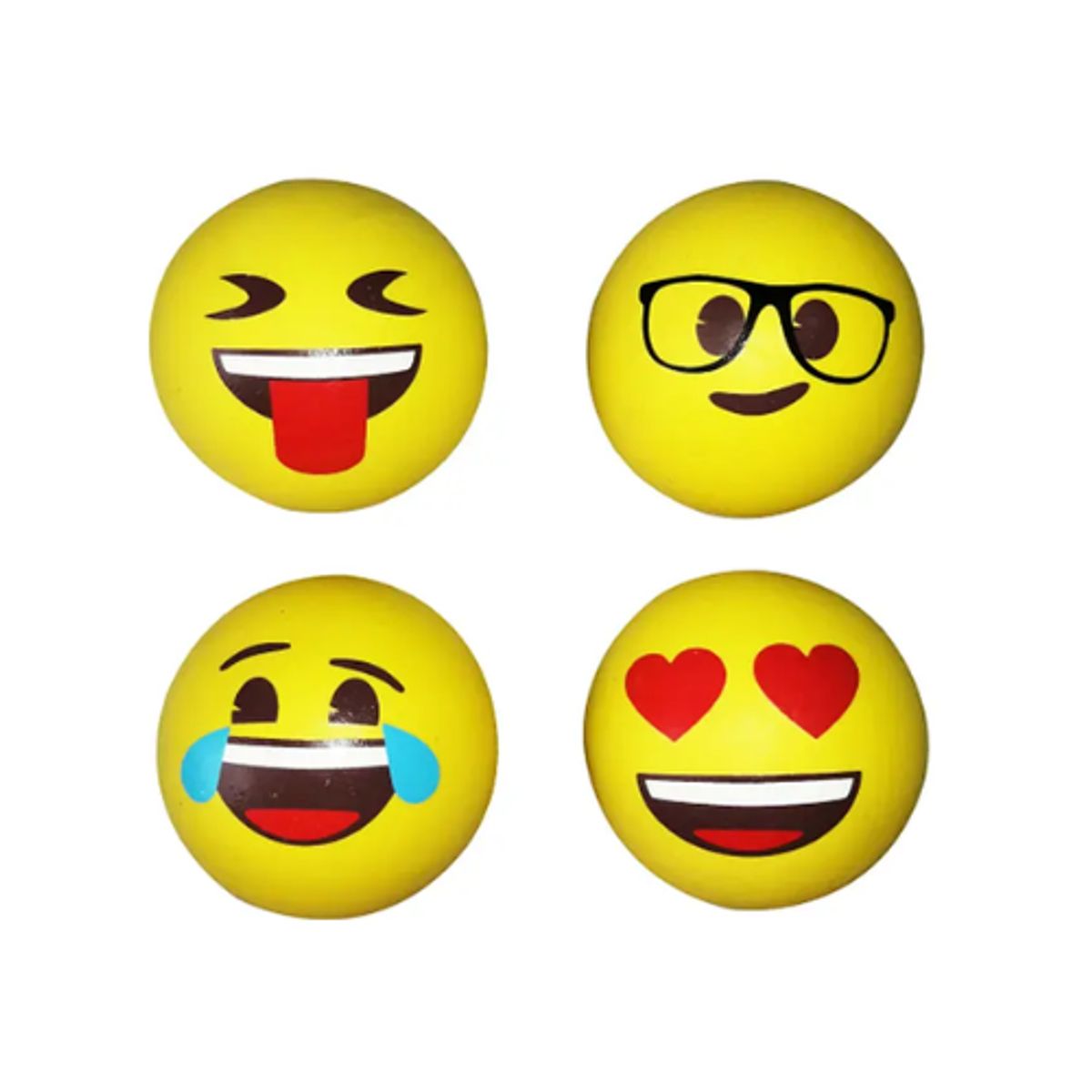 GENERICO - Pelota Emoji Para Mascotas Color Aleatorio 63cm