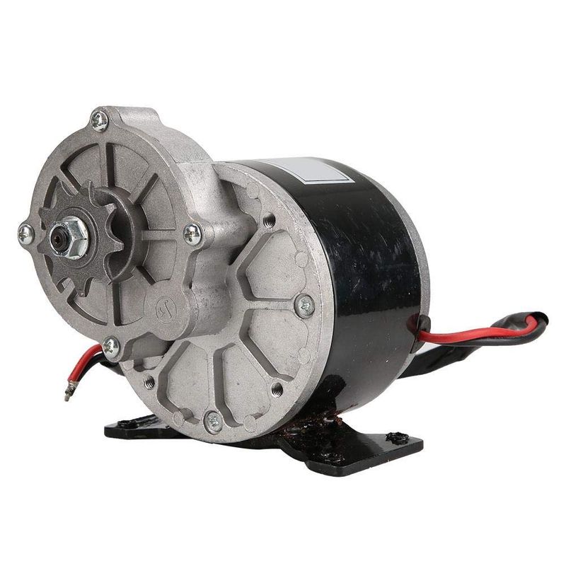 KUANGYE - Motor Eléctrico de Reducción de Engranajes 12V 250W DC