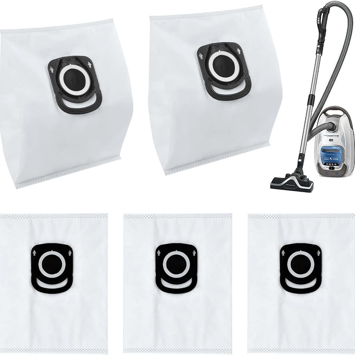 KUANGYE - 5 Bolsas Para Aspiradora Rowenta Hygiene