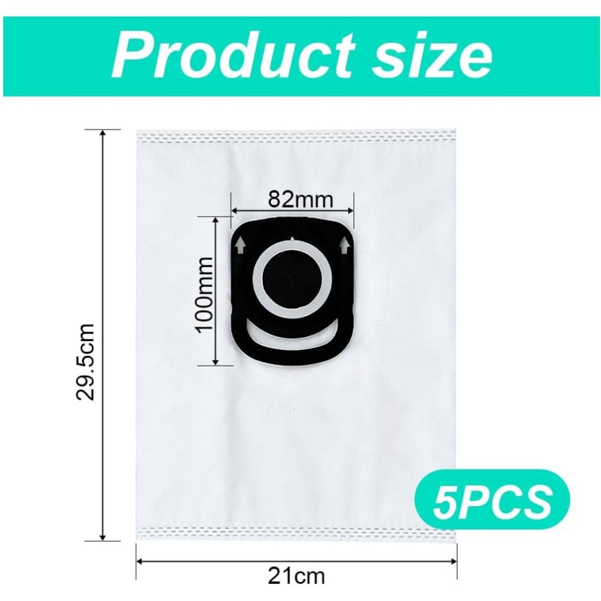 KUANGYE - 5 Bolsas Para Aspiradora Rowenta Hygiene