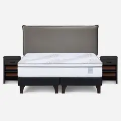 ROSEN - Cama Europea Neo Plus King + Muebles Maurice