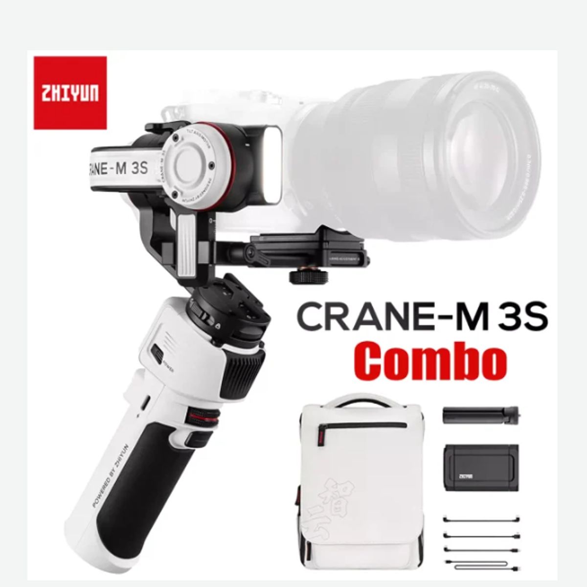 ZHIYUN - ESTABILIZADOR ZHIYUN-TECH CRANE M3S COMBO