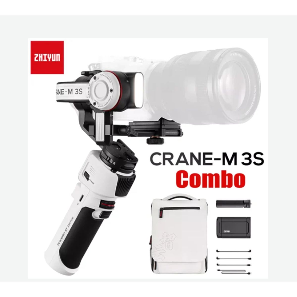 ZHIYUN - ESTABILIZADOR ZHIYUN-TECH CRANE M3S COMBO