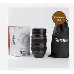 GENERICO - MUG TERMO LENTE 24-70 INTERIOR METALICO CANIAN
