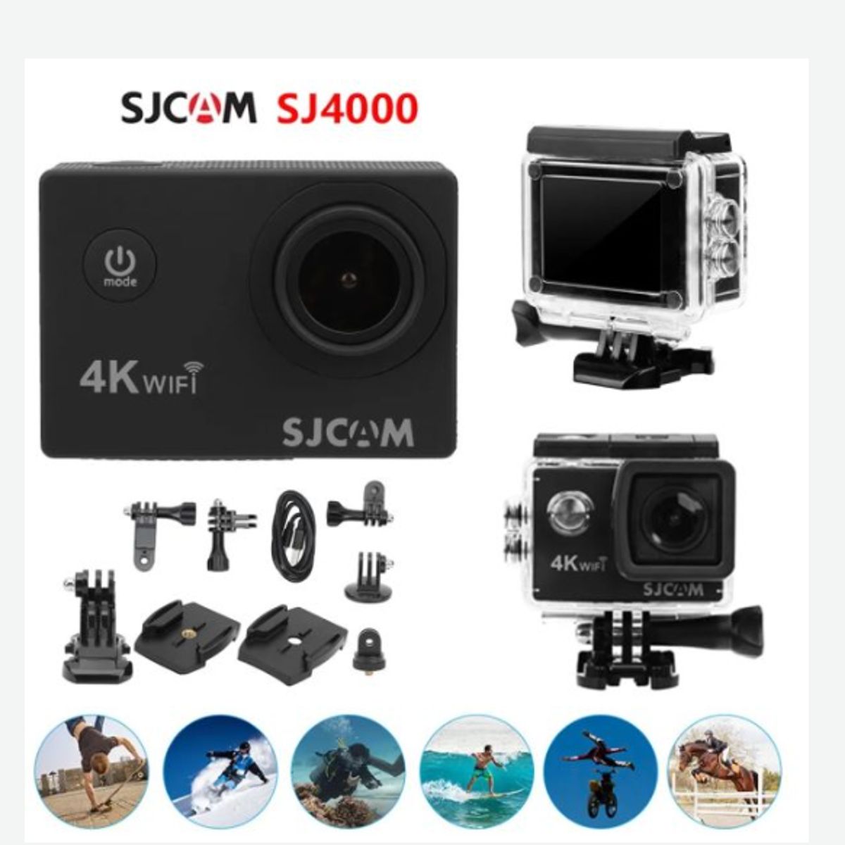 SJCAM - CÁMARA DEPORTIVA SJ4000