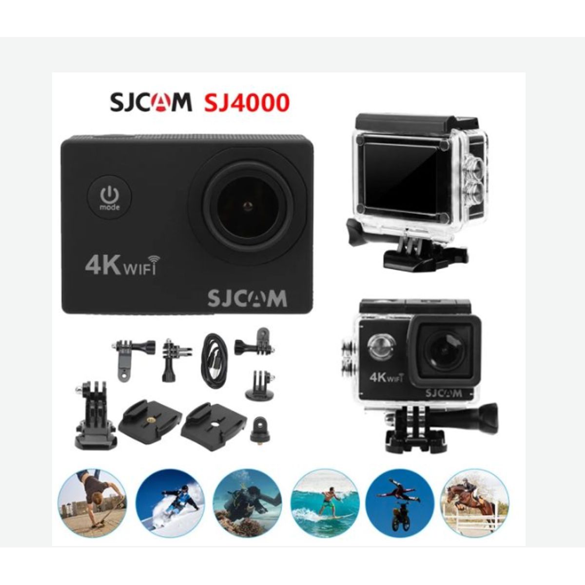 SJCAM - CÁMARA DEPORTIVA SJ4000