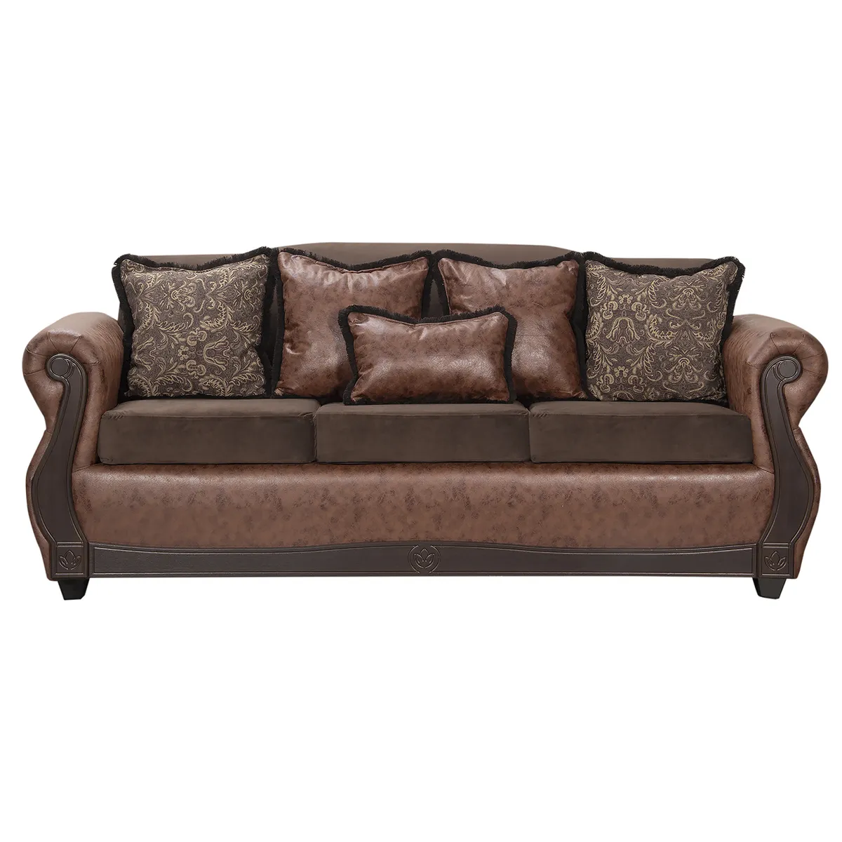 BLACK FACTORY - Juego de Living 3 2 1 1 Gran Columbia Café.