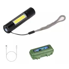 GENERICO - Linterna Tactica Linterna Recargable Led Potente Camping