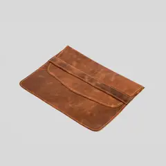 TRAUKO - Funda Cuero Computador Unisex Café Bilbao
