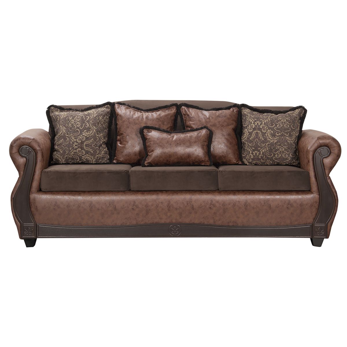 BLACK FACTORY - Juego de Living 3 2 Gran Columbia Café.