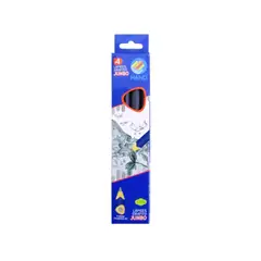 HAND - Lápices Grafito Triangular 4 Unidades Jumbo