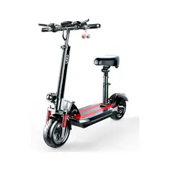 LEKO - Scooter Eléctrico Modelo HBC 8-4 Color Negro