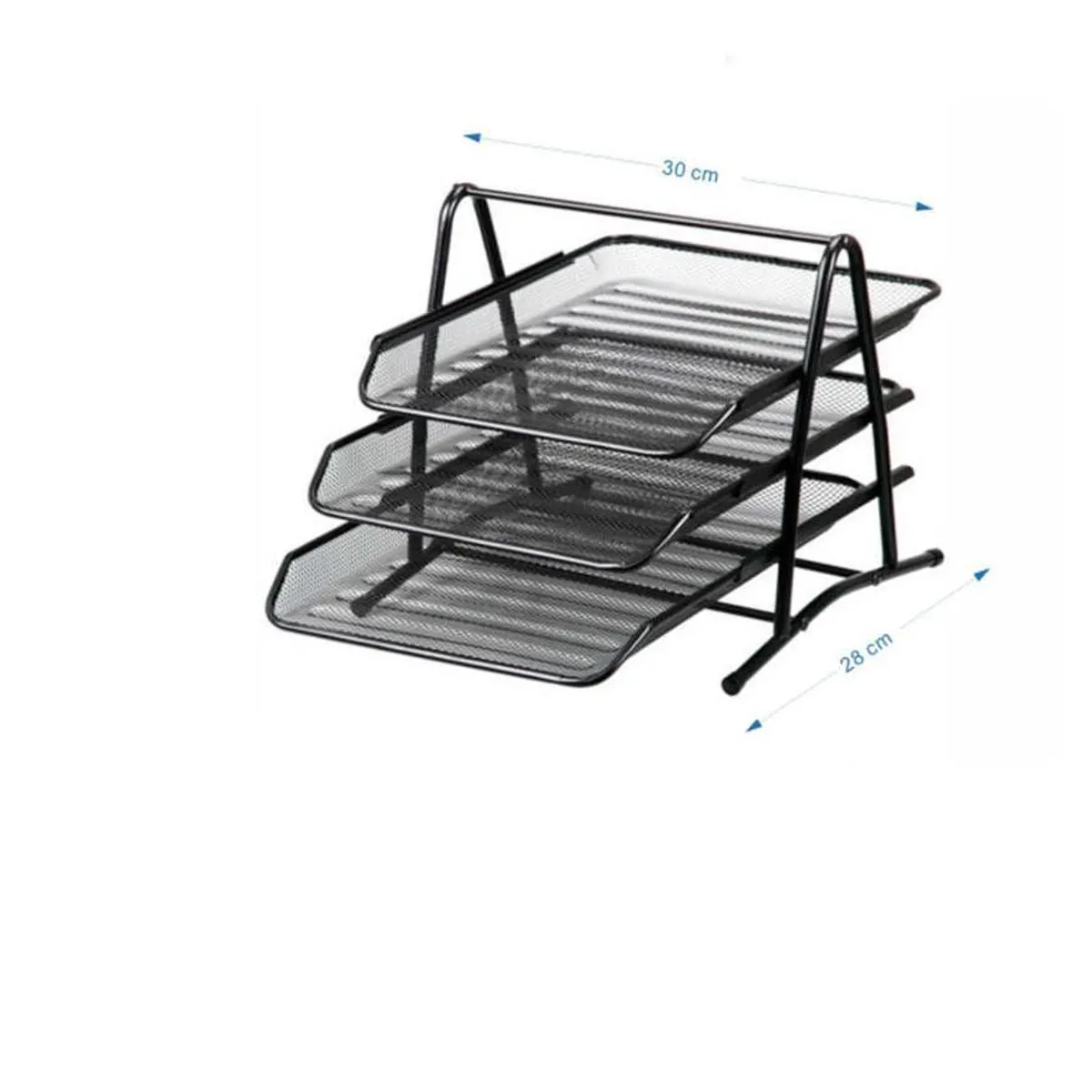 GENERICO - Bandeja De Documentos De 3 Niveles Para Oficinas