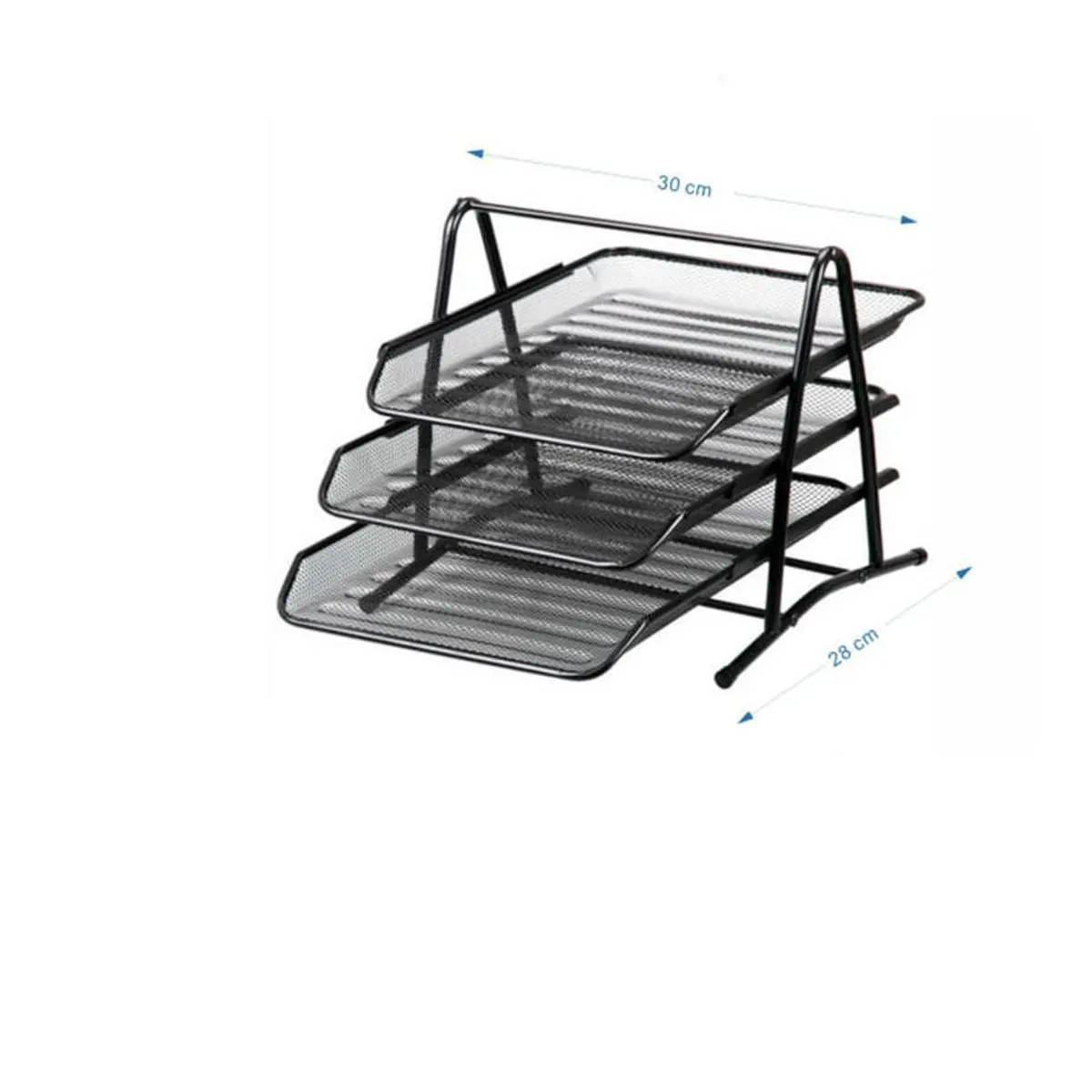 GENERICO - Bandeja De Documentos De 3 Niveles Para Oficinas