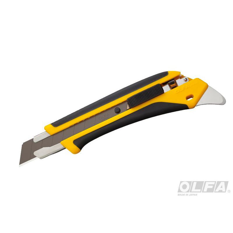 OLFA - Cartonero Industrial 18mm Punta Multiuso y Seguro Auto