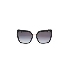 GUESS - Lentes de Sol Negro Brillante Degradados