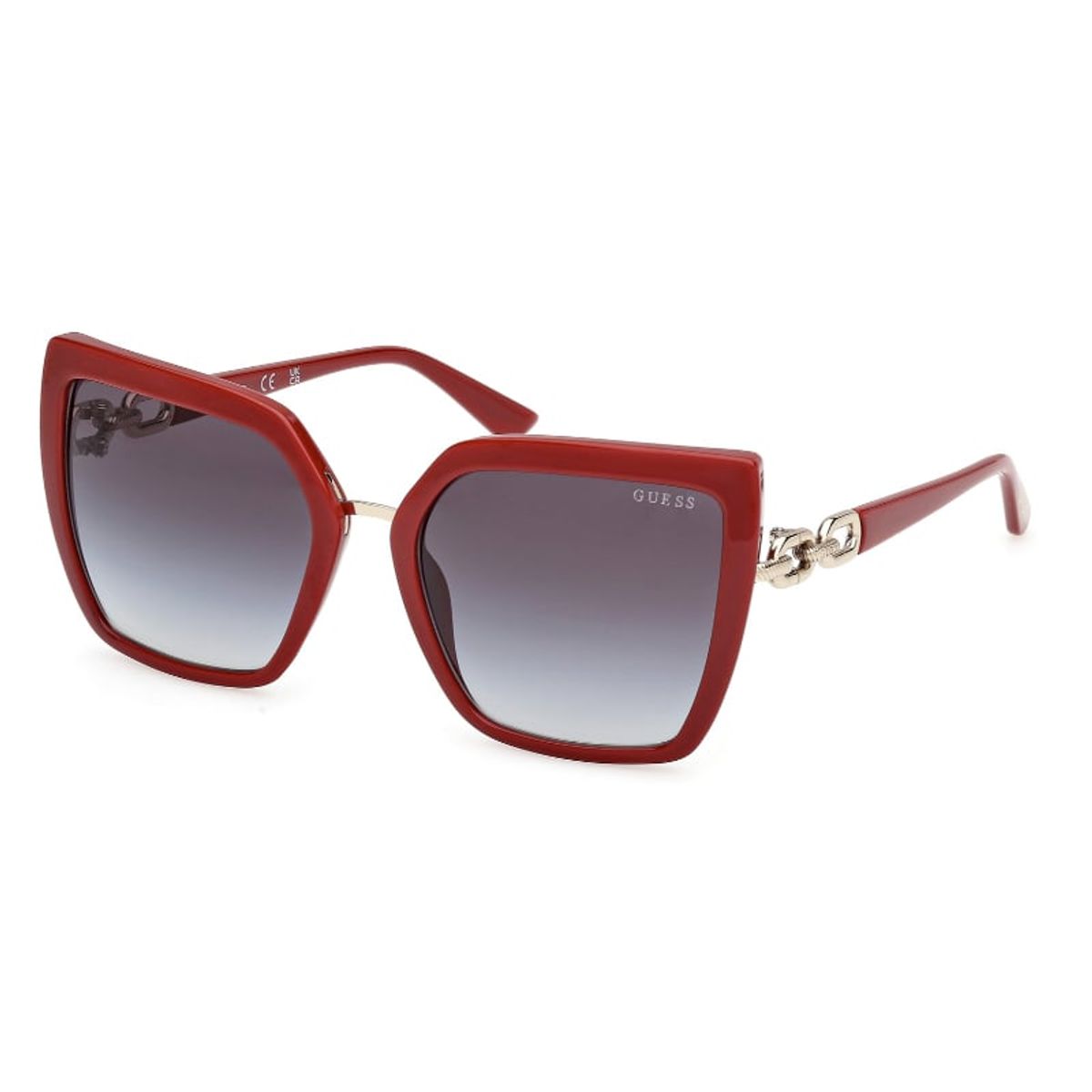 GUESS - Lentes de Sol Rojo Degradados Guess