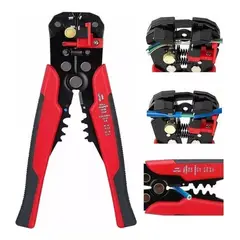 GENERICO - Pelacables Alicate Automático Crimpeadora Pinza Corta Cables