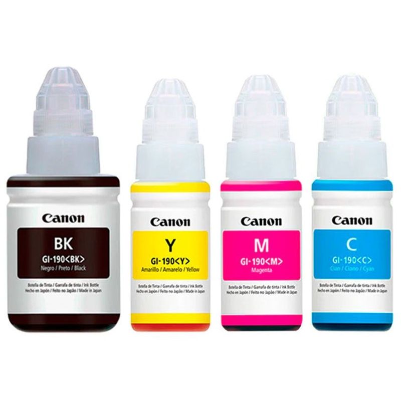 CANON - Pack De Tinta Canon Para Impresoras G1100 G2100 G3100 ix6810