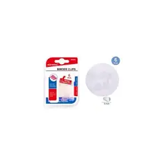 GENERICO - Clip De Carpeta 2 1 Cm 6 Pcs