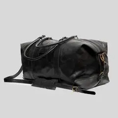 TRAUKO - Bolso Unisex Cuero Café Sahara