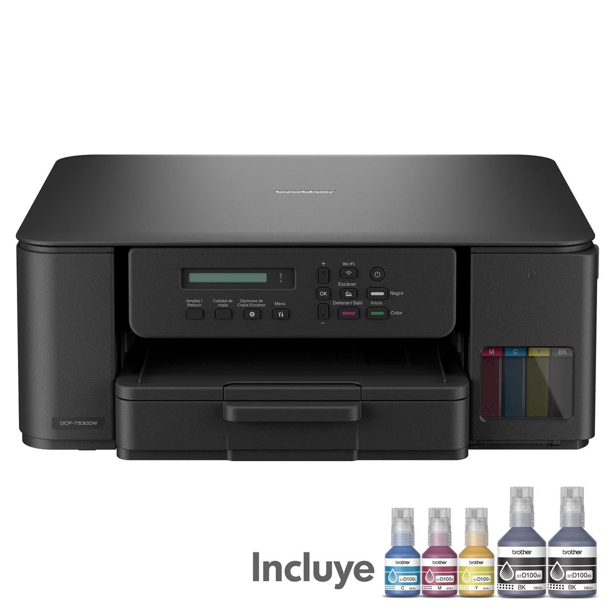BROTHER - Pack tintas y Multifuncional Brother InkBenefit DCPT530DW