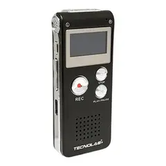 TECNOLAB - Grabador Digital De Voz 8GB Con Altavoz - SC